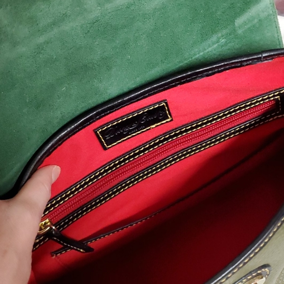 Dooney & Bourke tri-color Eliza Satchel - Picture 5 of 15